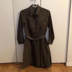 Theory 2 piece dress with detachable belt